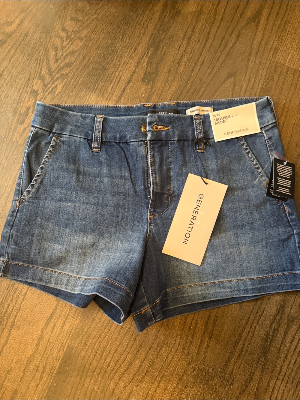 GENERATION Y Women’s Medium Blue Denim Shorts
